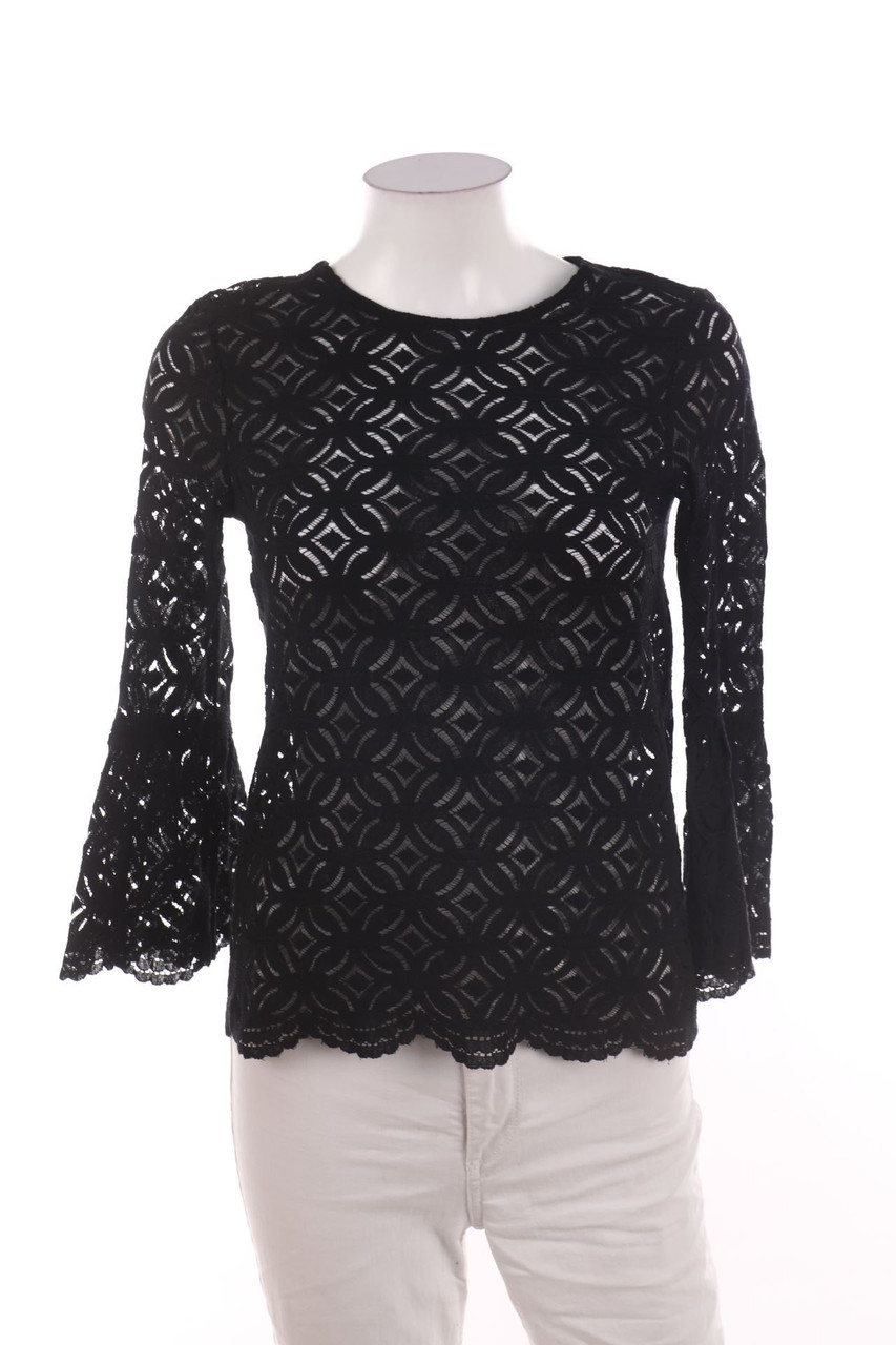 No Label - Blouse, Lace - D 32