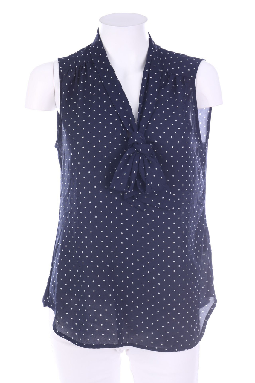 H&M - Schluppen-Bluse mit Pünktchen - L