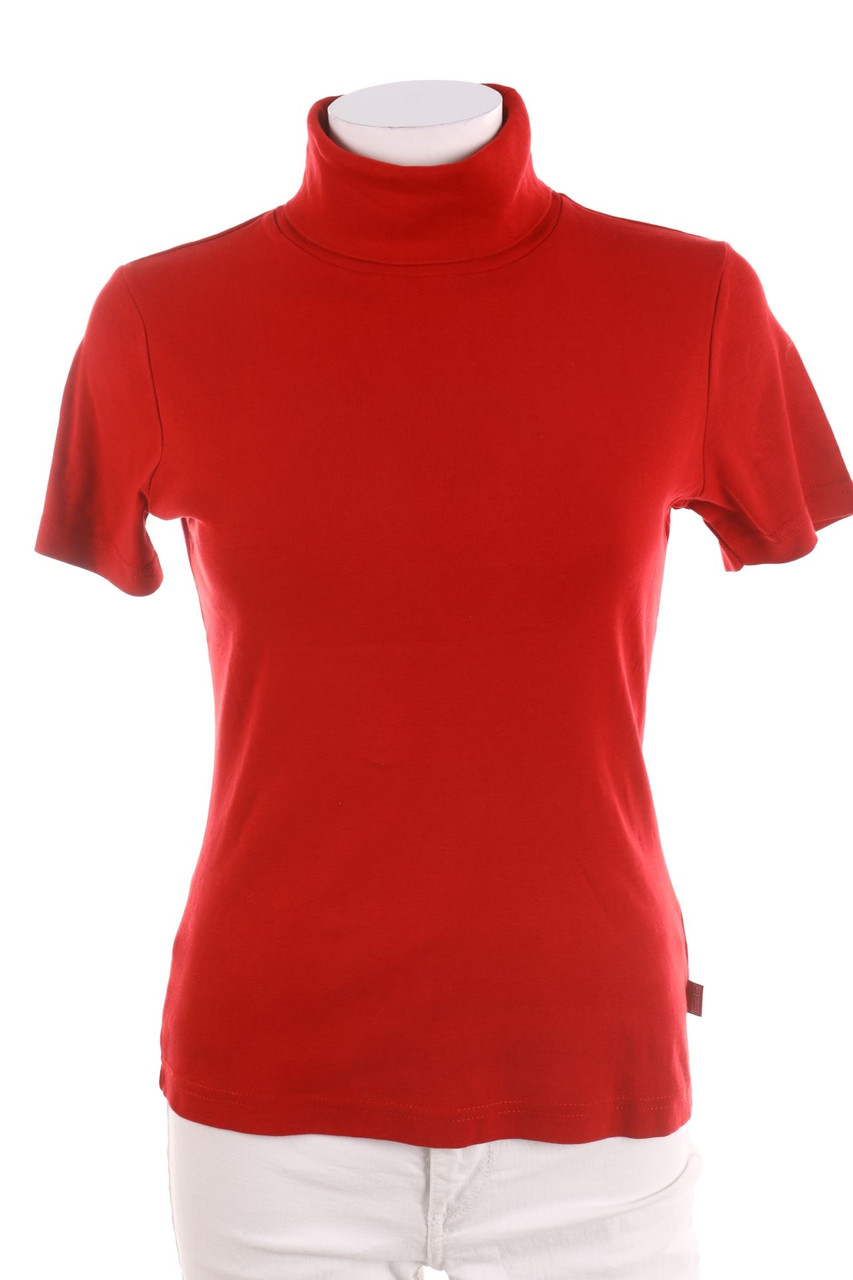 Street One - Kurzarm-Shirt mit Rollkragen - M