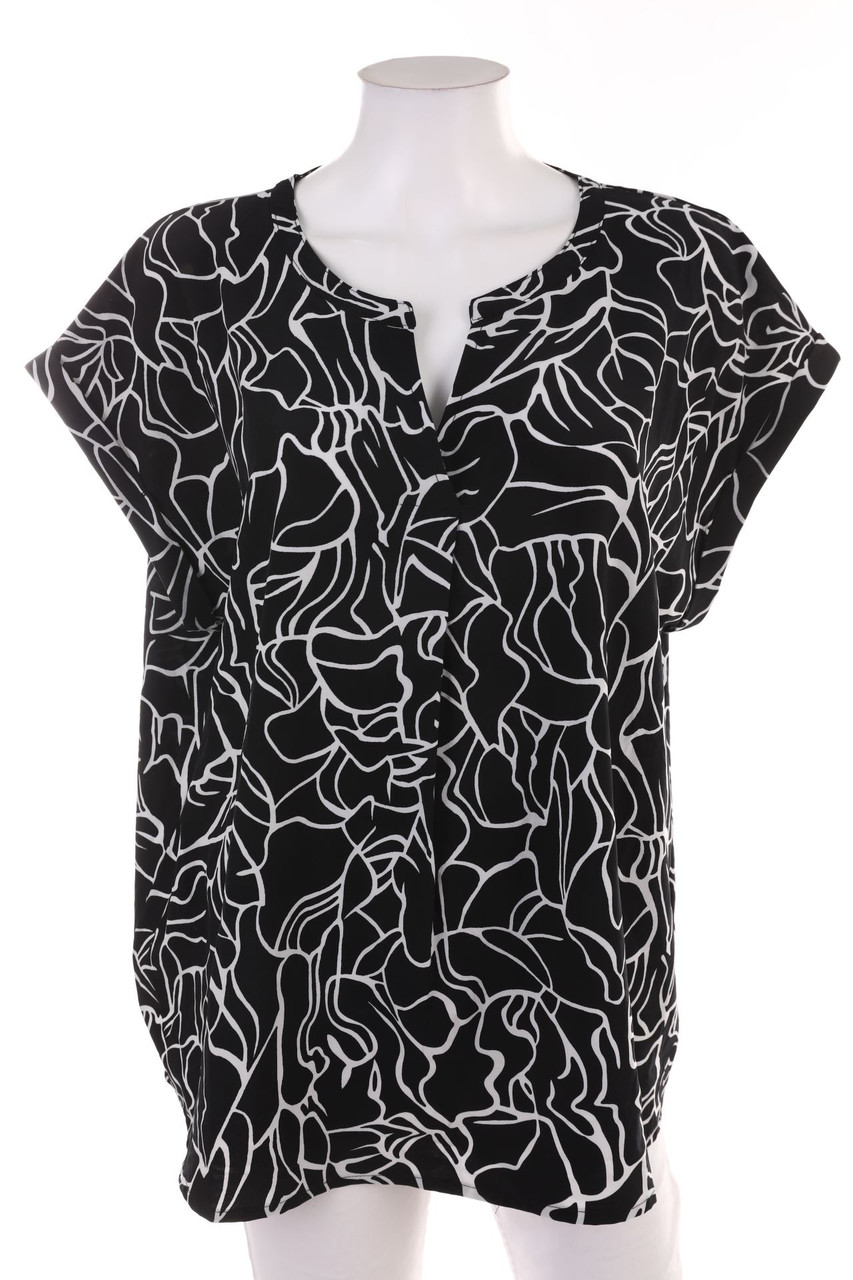 Laura Torelli CLASSIC - Shortsleeve Blouse - XL