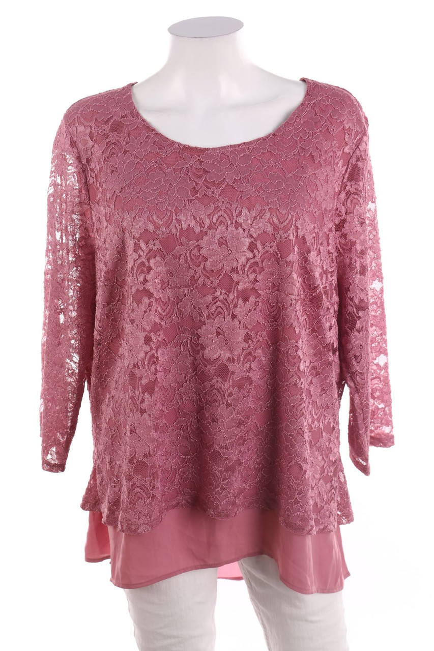 BEXLEYS - Spitzen-Longsleeve-Shirt - XL