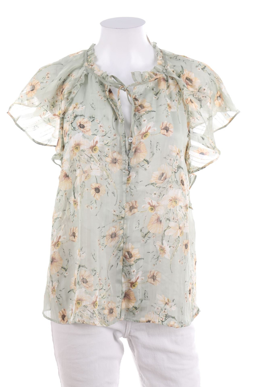 H&M - Kurzarm-Bluse - L