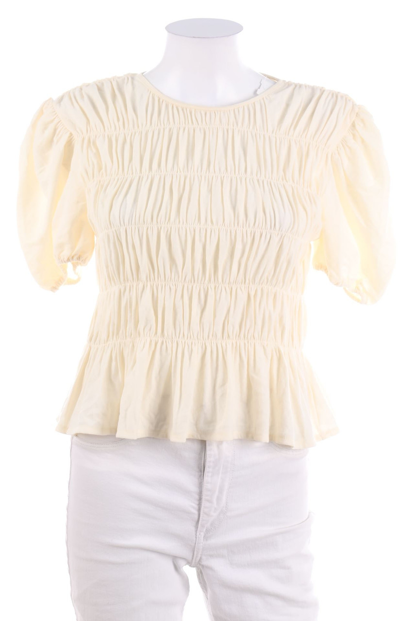 MANGO - Kurzarm-Bluse - S