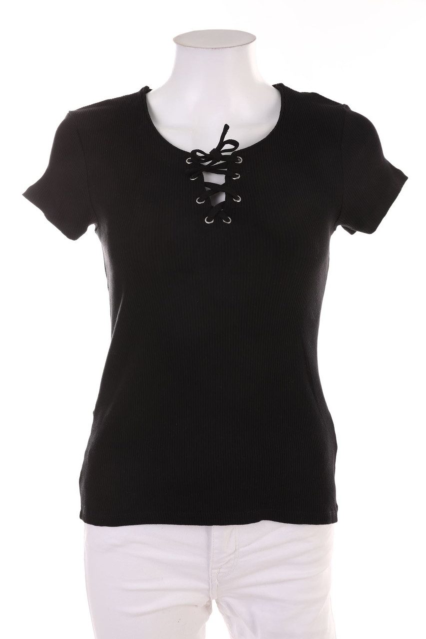 FB SISTER - Kurzarm-Shirt mit Schnürung - M