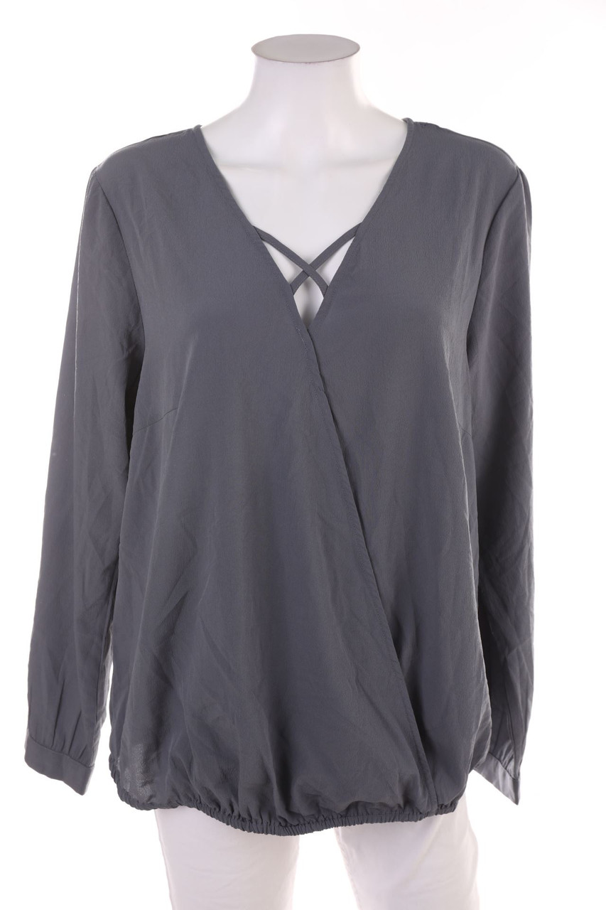 RAINBOW - Blouse with Wrap-Effect - 3XL