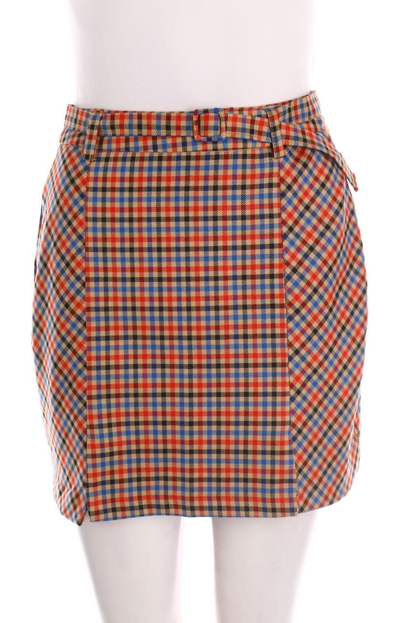 Bershka - Skirt, Checked - M
