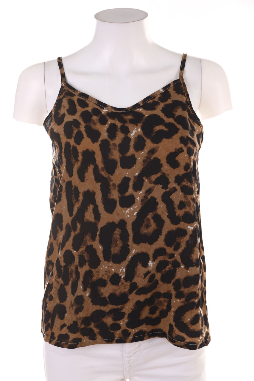 SECONDHAND - Top with Animal Print - XS