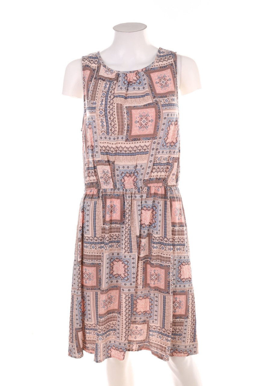 No Label - Dress with Pattern - D 38-40