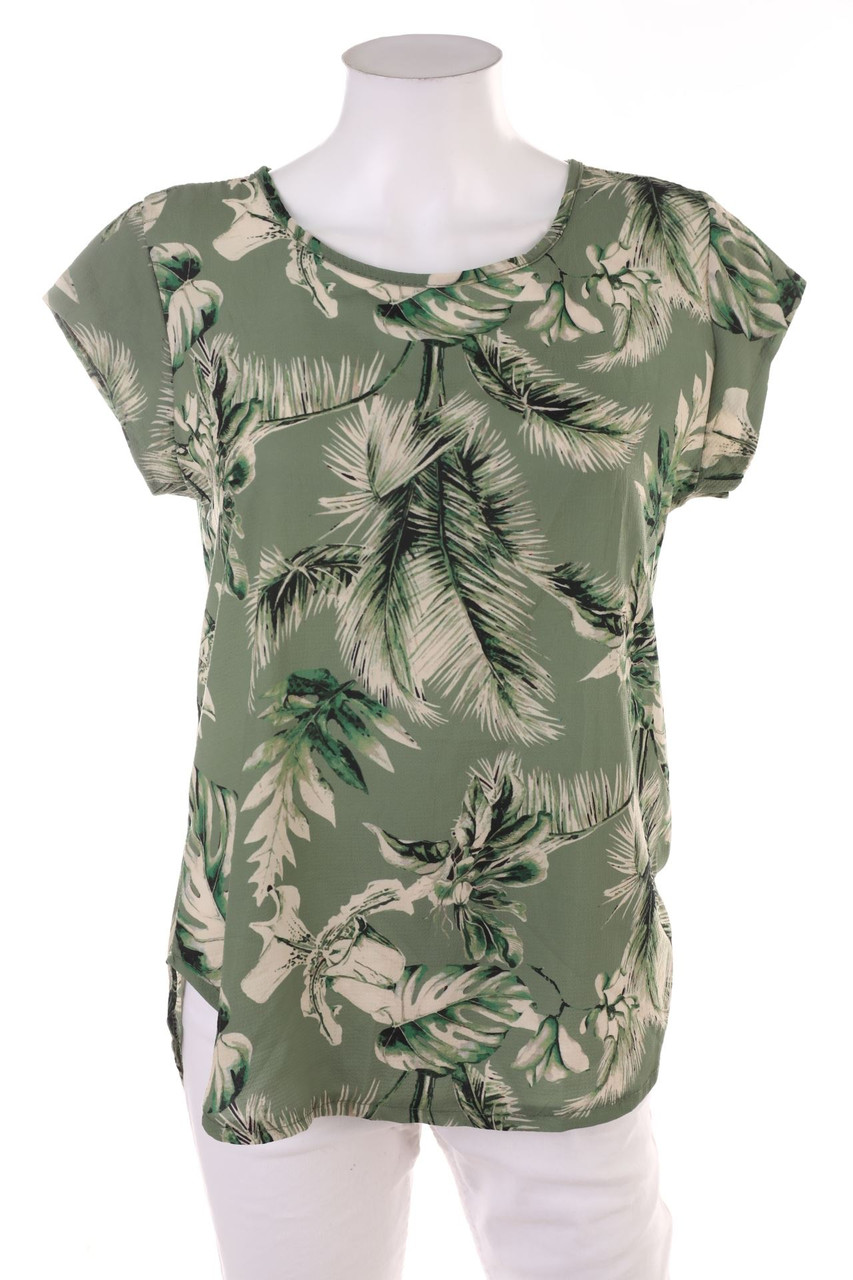 SECONDHAND - Shortsleeve-Shirt with floral print - S