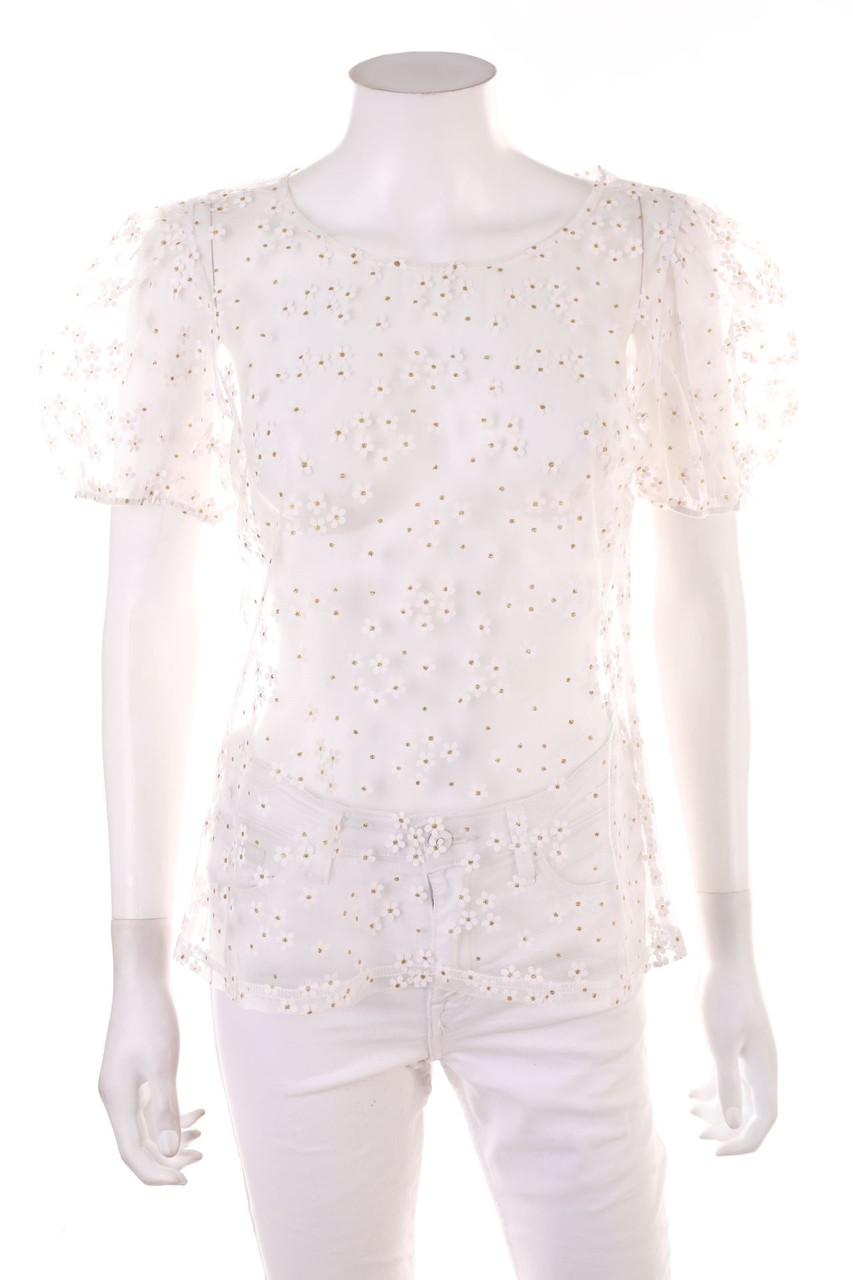 SECONDHAND - Shortsleeve Blouse - L