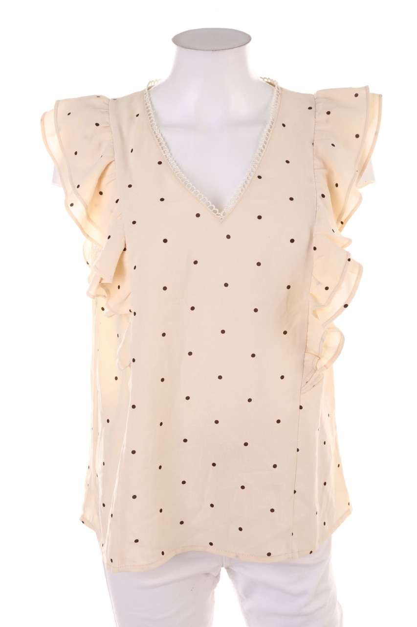 Cerise Blue - Shortsleeve Blouse - M