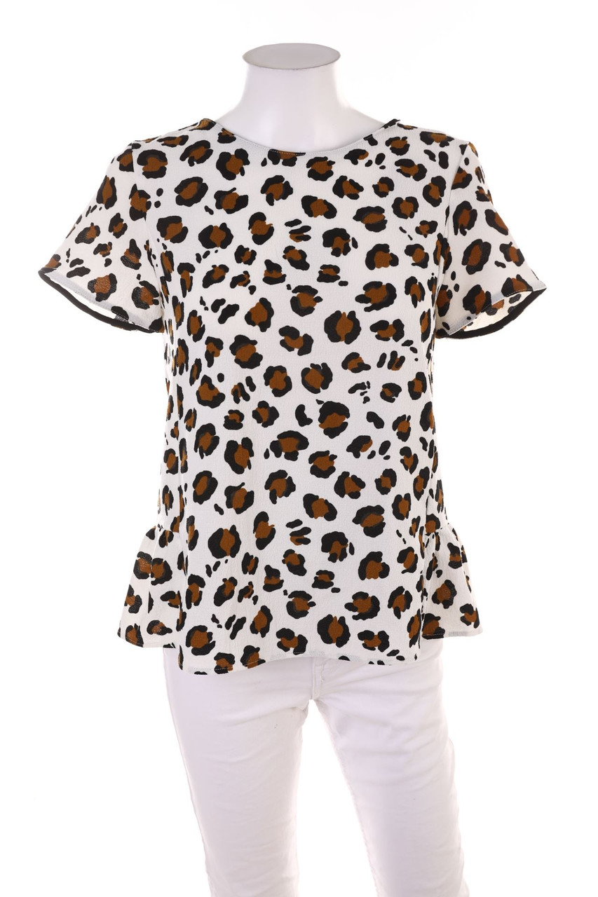 ZARA - Kurzarm-Bluse - S