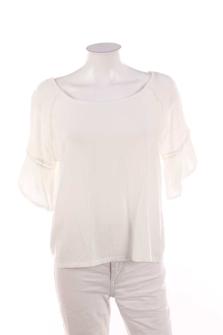 Yessica by C&A - Shortsleeve Blouse with Eyelet Lace - D 42