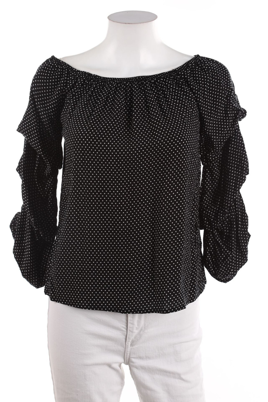 No Label - Off-the-shoulder blouse with Ruffles - D 40-42