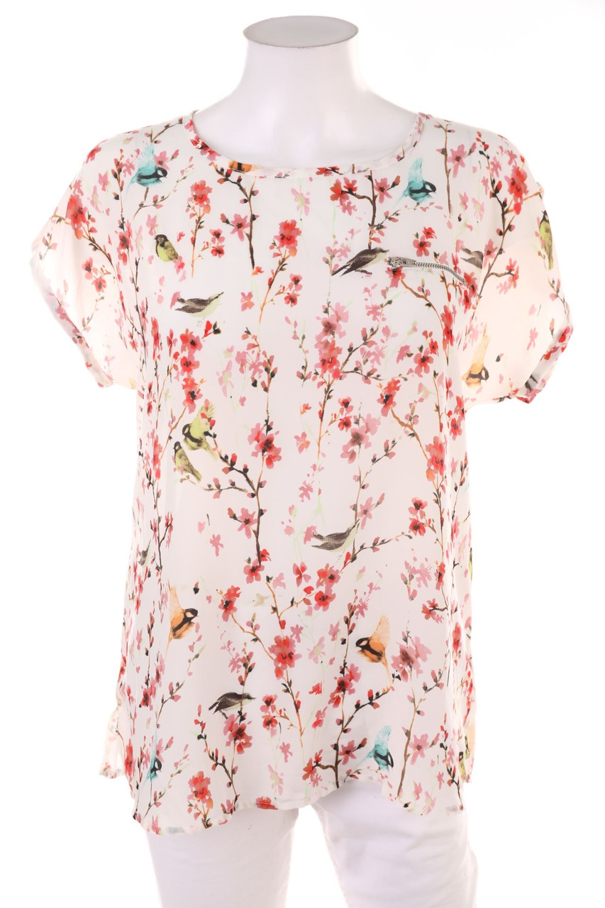 Livre - Kurzarm-Bluse - XL