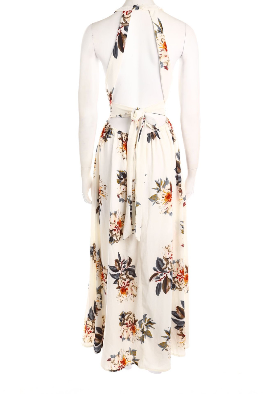 YOINS - Maxi-Kleid mit Blumen-Print - M
