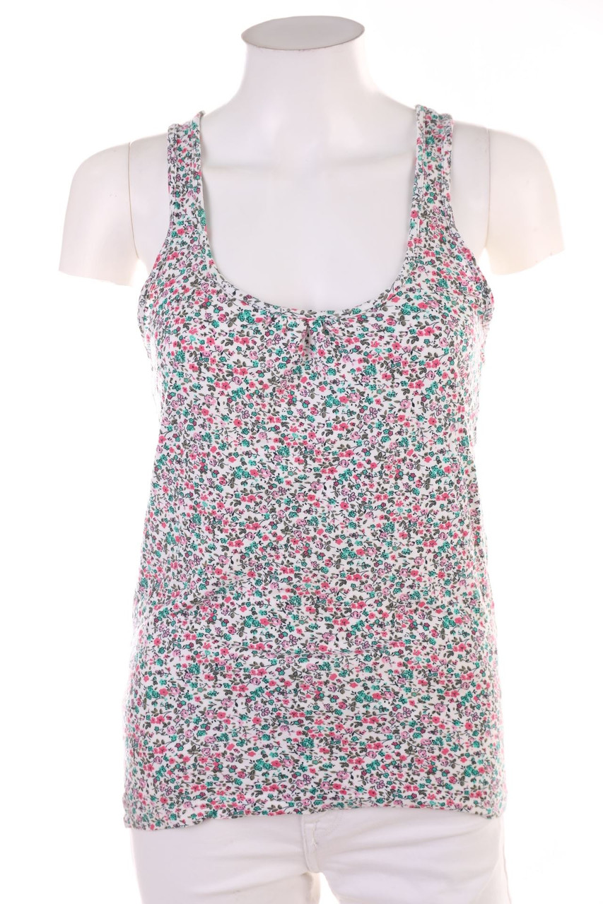 GINA BENOTTI - Top with floral print - M