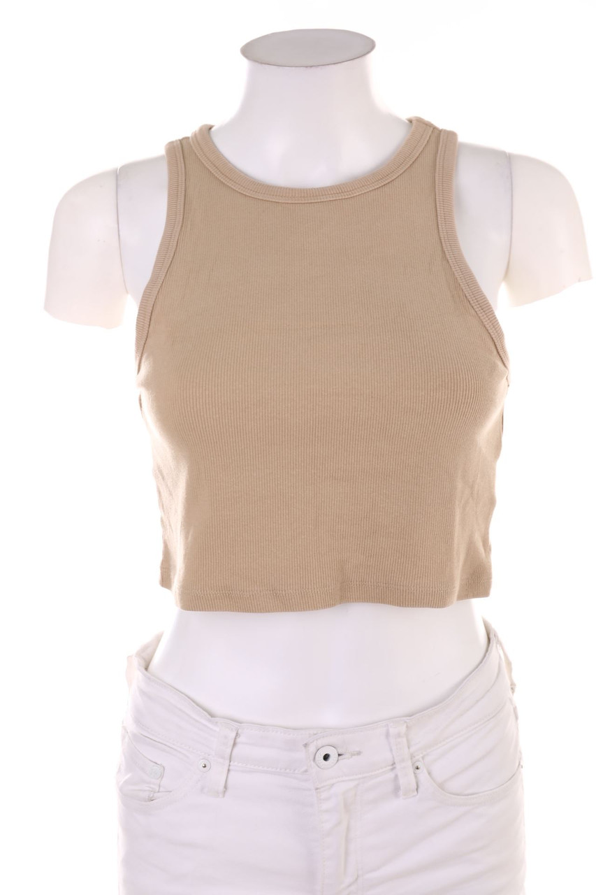 H&M - Basic-Crop-Top - M