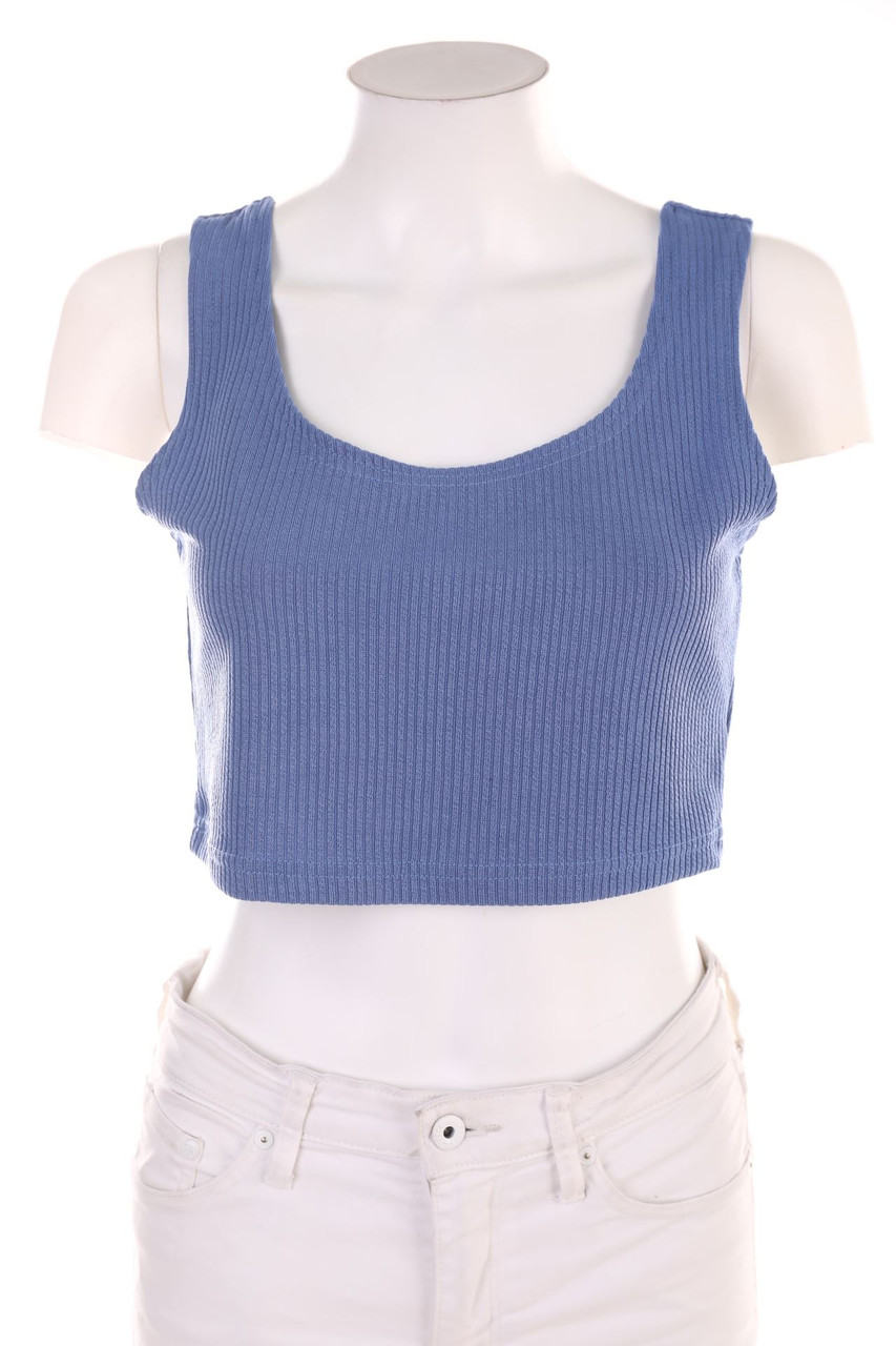 SHEIN - Basic-Crop-Top - M