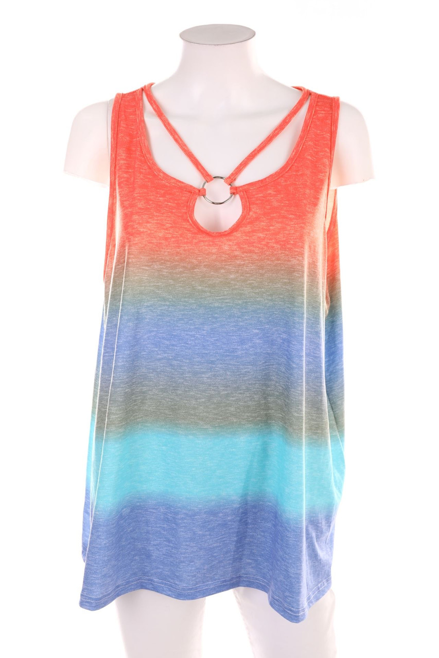 SHEIN - Top with Keyhole - 2XL