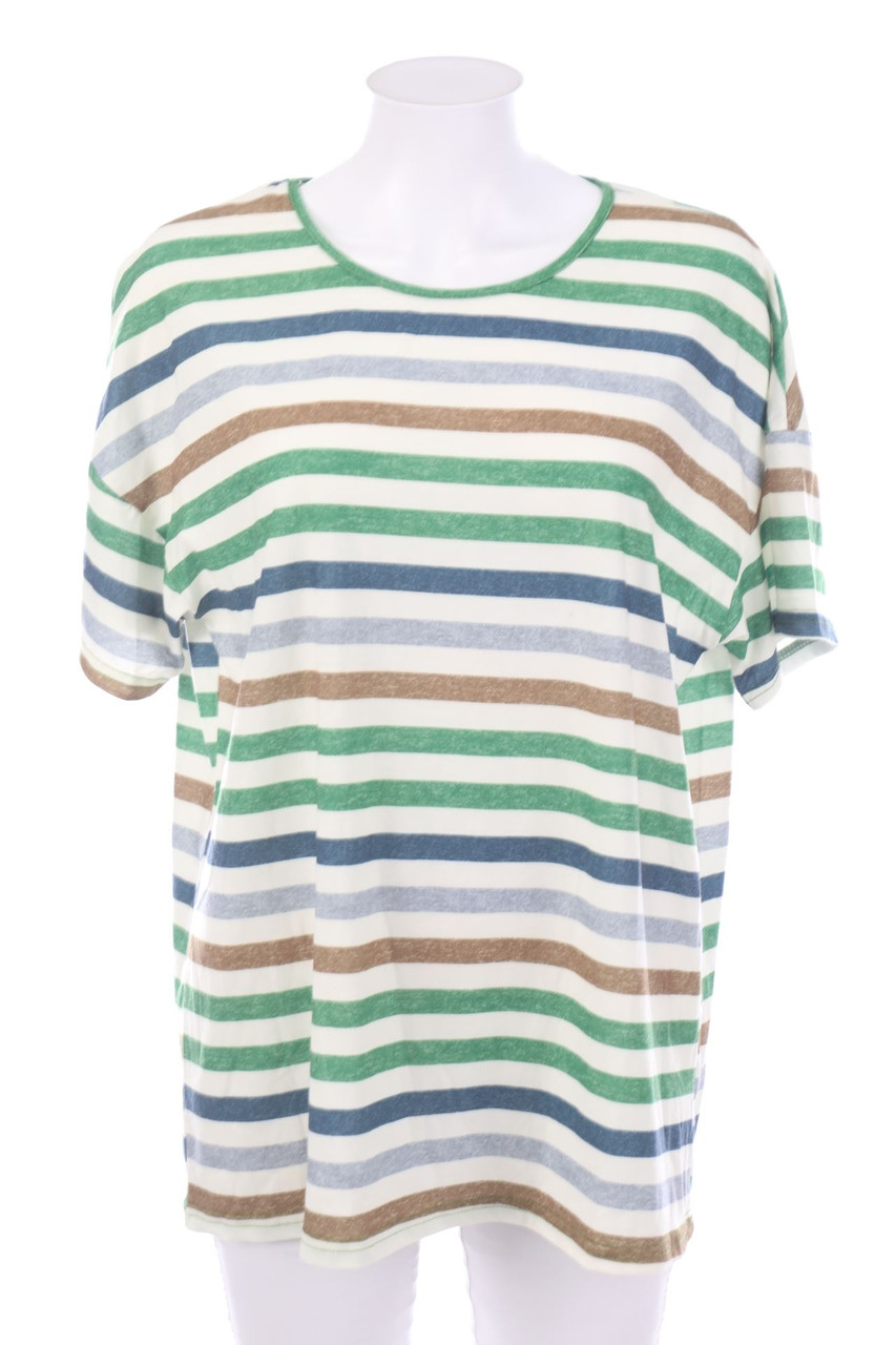 SECONDHAND - Shortsleeve-Shirt with Stripes - 2XL