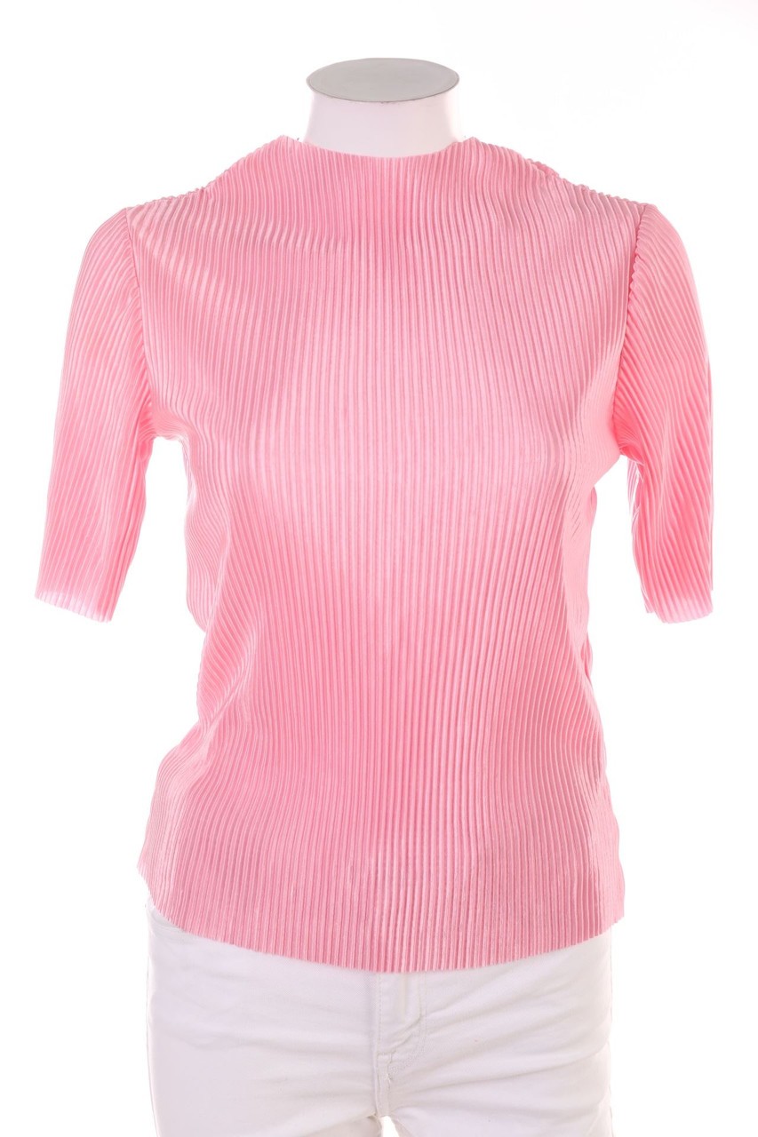 SECONDHAND - Plissé-Shortsleeve-Shirt - S