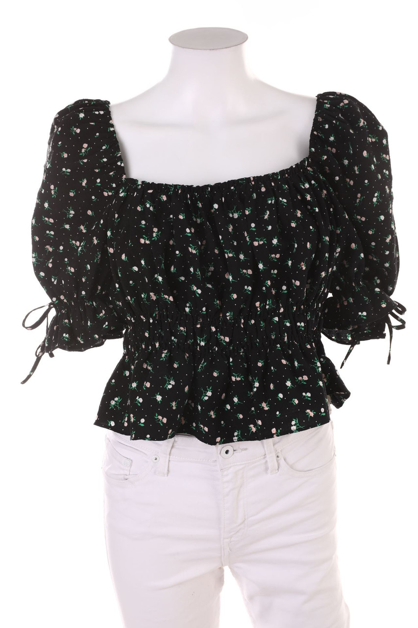 H&M - Kurzarm-Bluse - M