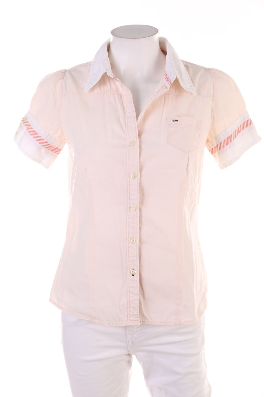 Hilfiger Denim - Hemd-Bluse mit kurzem Ärmel - S