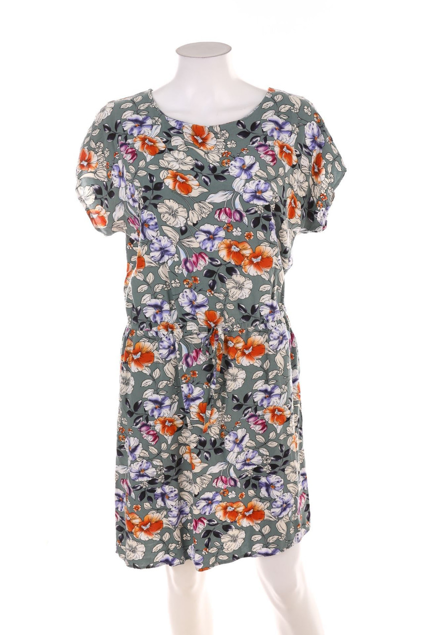No Label - Dress with Flower Print - D 40-42