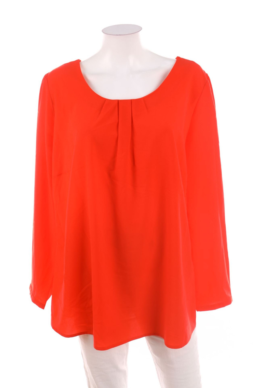 creation L - Bluse mit Falten - D 48-50