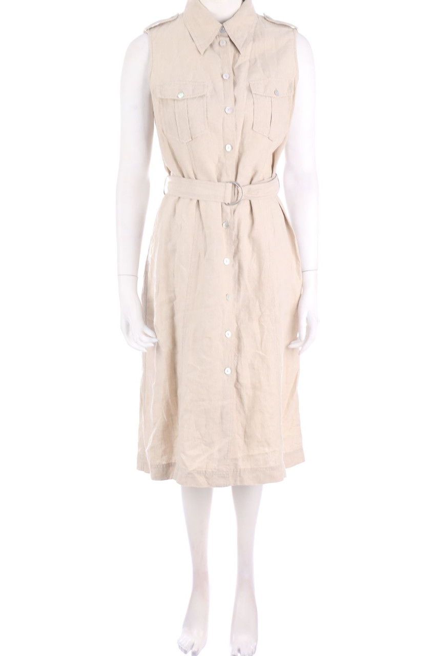 H&M Hennes - Leinenkleid - 3XL