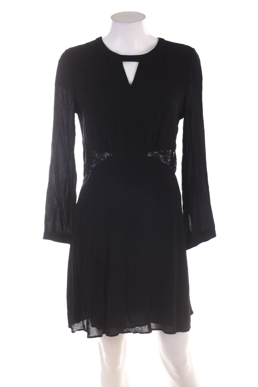 No Label - Dress with Lace Insert - D 36