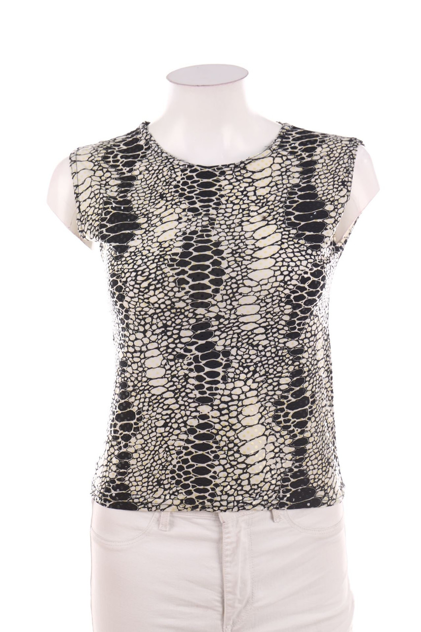 SECONDHAND - Top with Animal Print - D 34