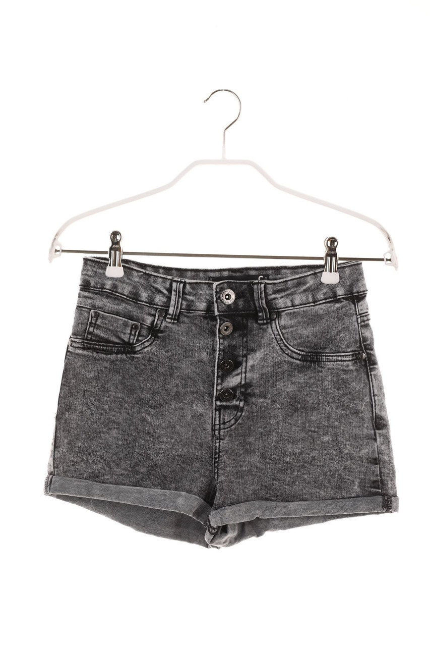 FB SISTER - Moonwashed Jeans-Shorts - S