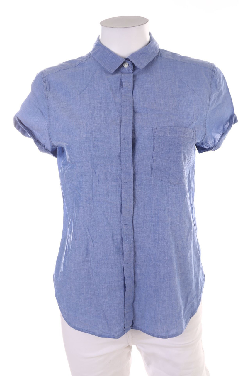 H&M - Hemd-Bluse mit kurzem Ärmel - S