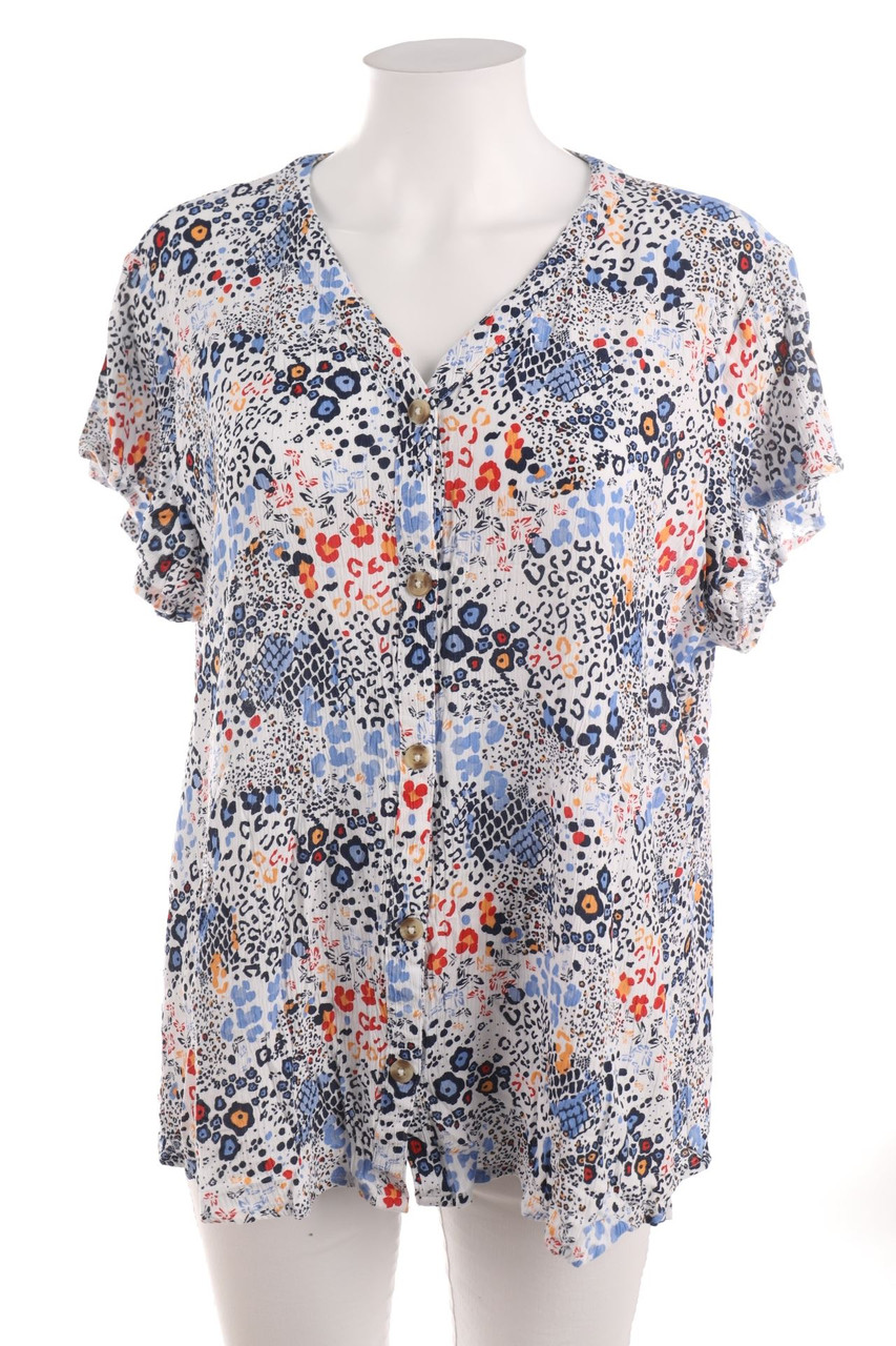 GINA BENOTTI - Shortsleeve Blouse - L