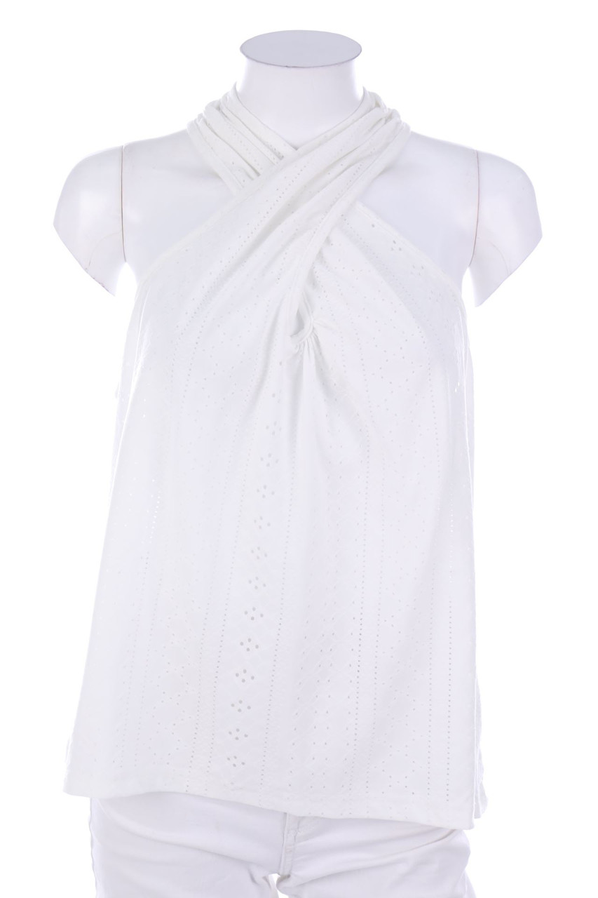 SHEIN - Blusentop mit Lochspitze - XL