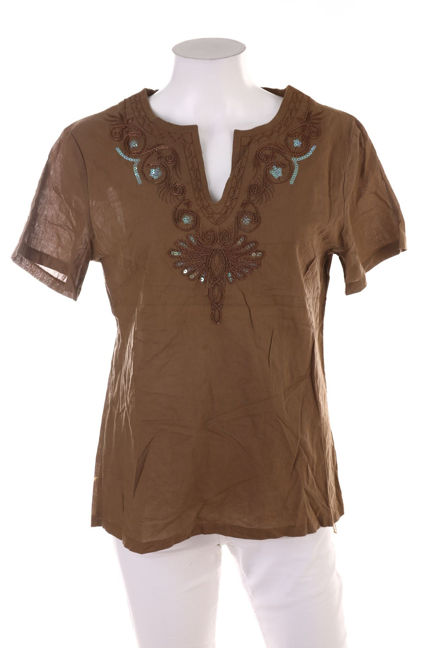 SECONDHAND - Shortsleeve Blouse - L