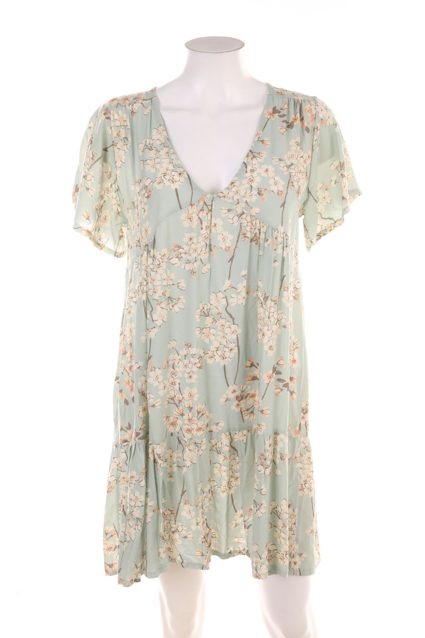 No Label - Mini Dress with Flower Print - D 36