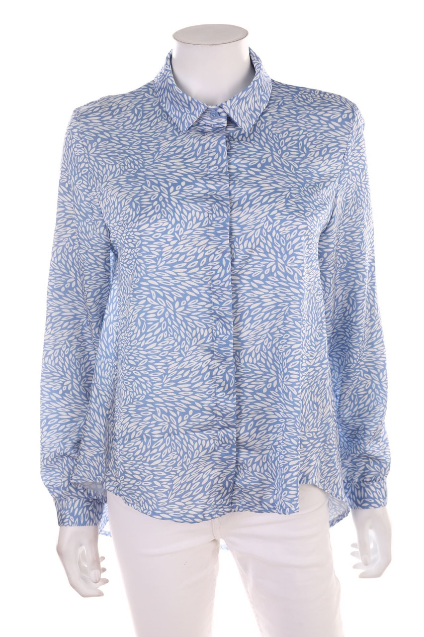 No Label - Blouse with Pattern - D 38-40