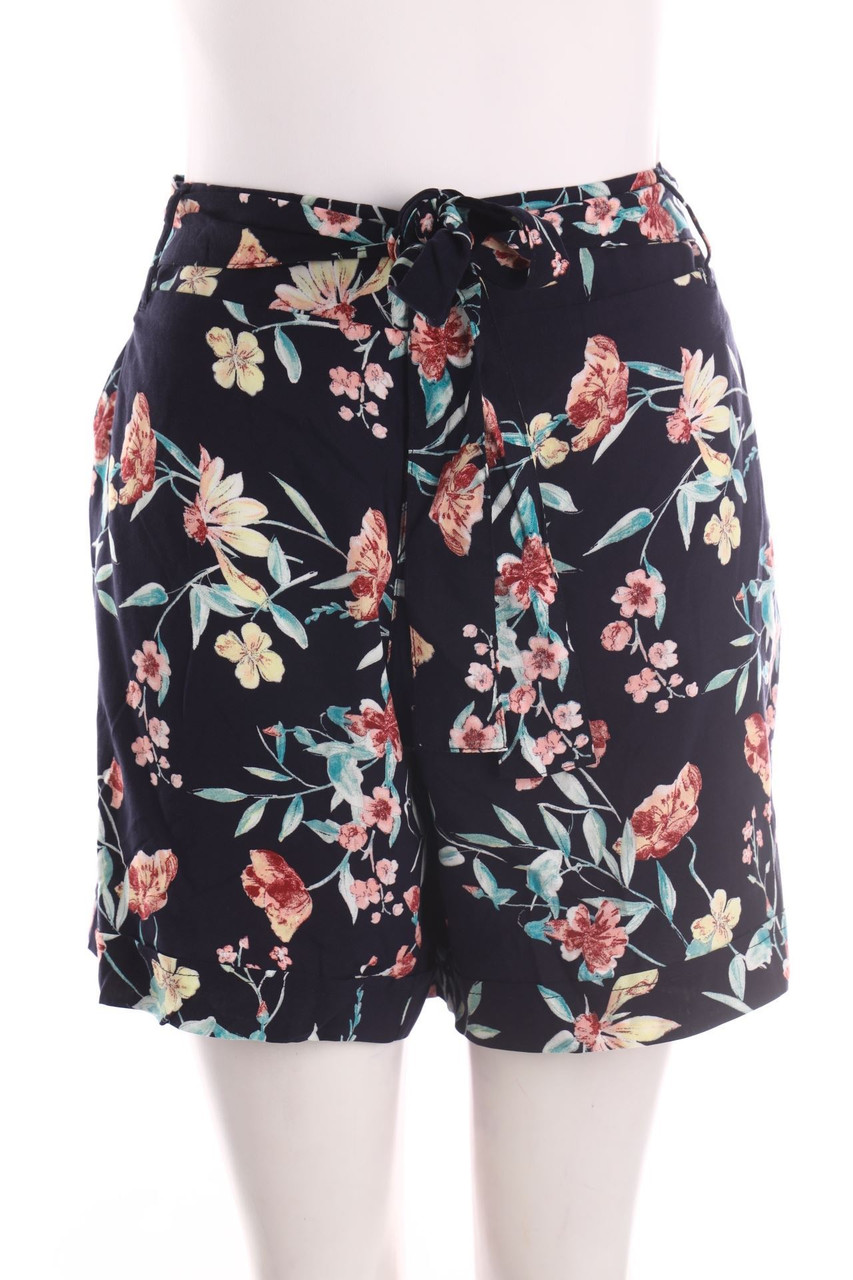 No Label - Shorts with Flower Print - D 46