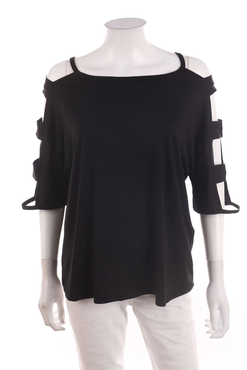 SHEIN - Batwing Shirt with Cut-outs - D 46