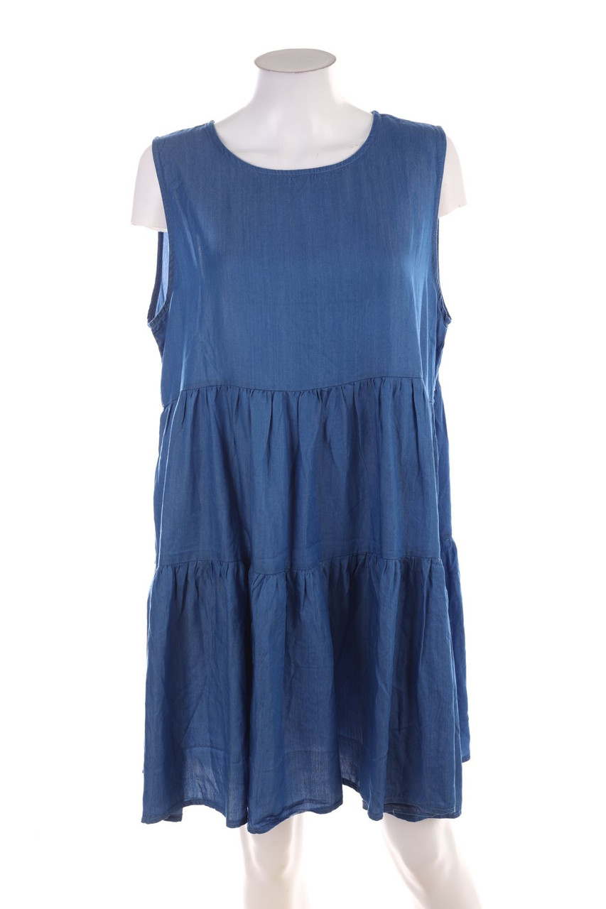 SECONDHAND - Denim Dress - L