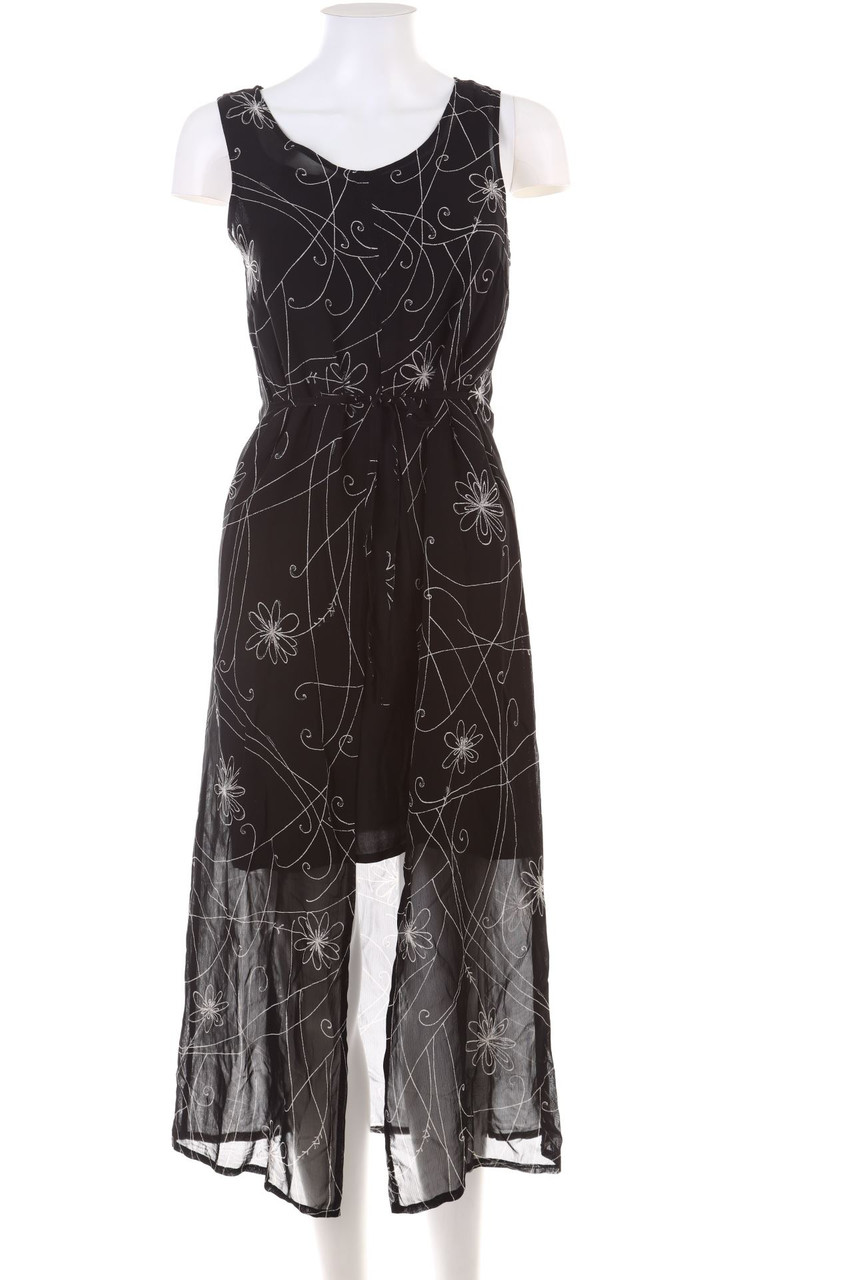 No Label - Maxi Dress with Flower Print - S