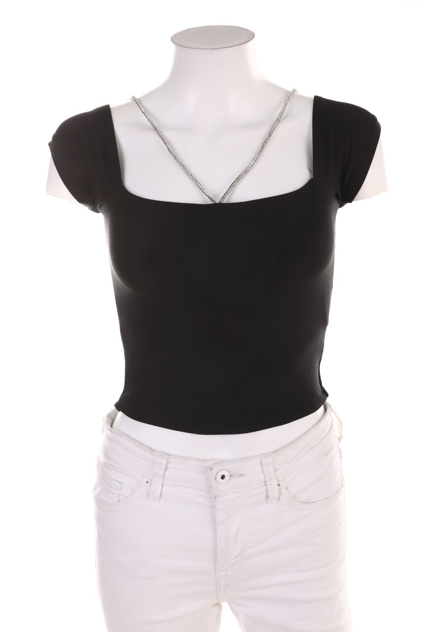 AMISU - Cropped-Shirt - S