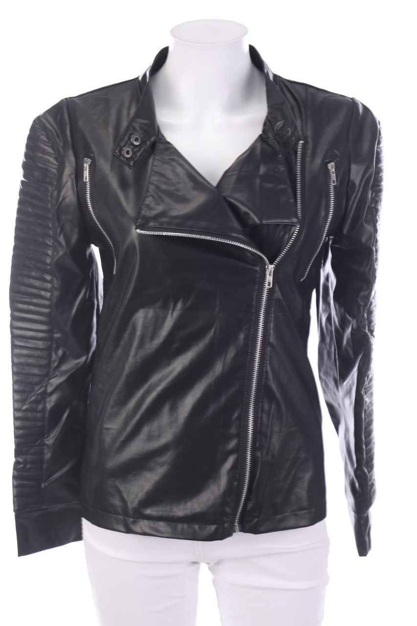 No Label - Faux Leather Jacket - S