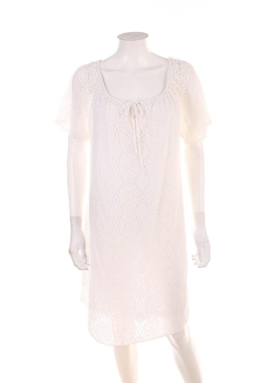 No Label - dress with Lace - D 48