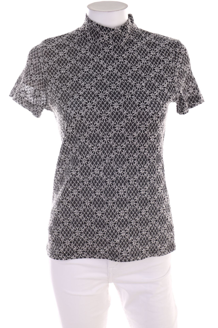 No Label - Shortsleeve-Shirt with Pattern - D 38
