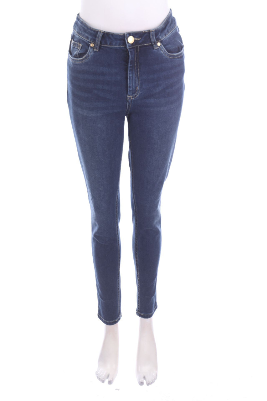 page one - Dark Denim Skinny-Jeans - L