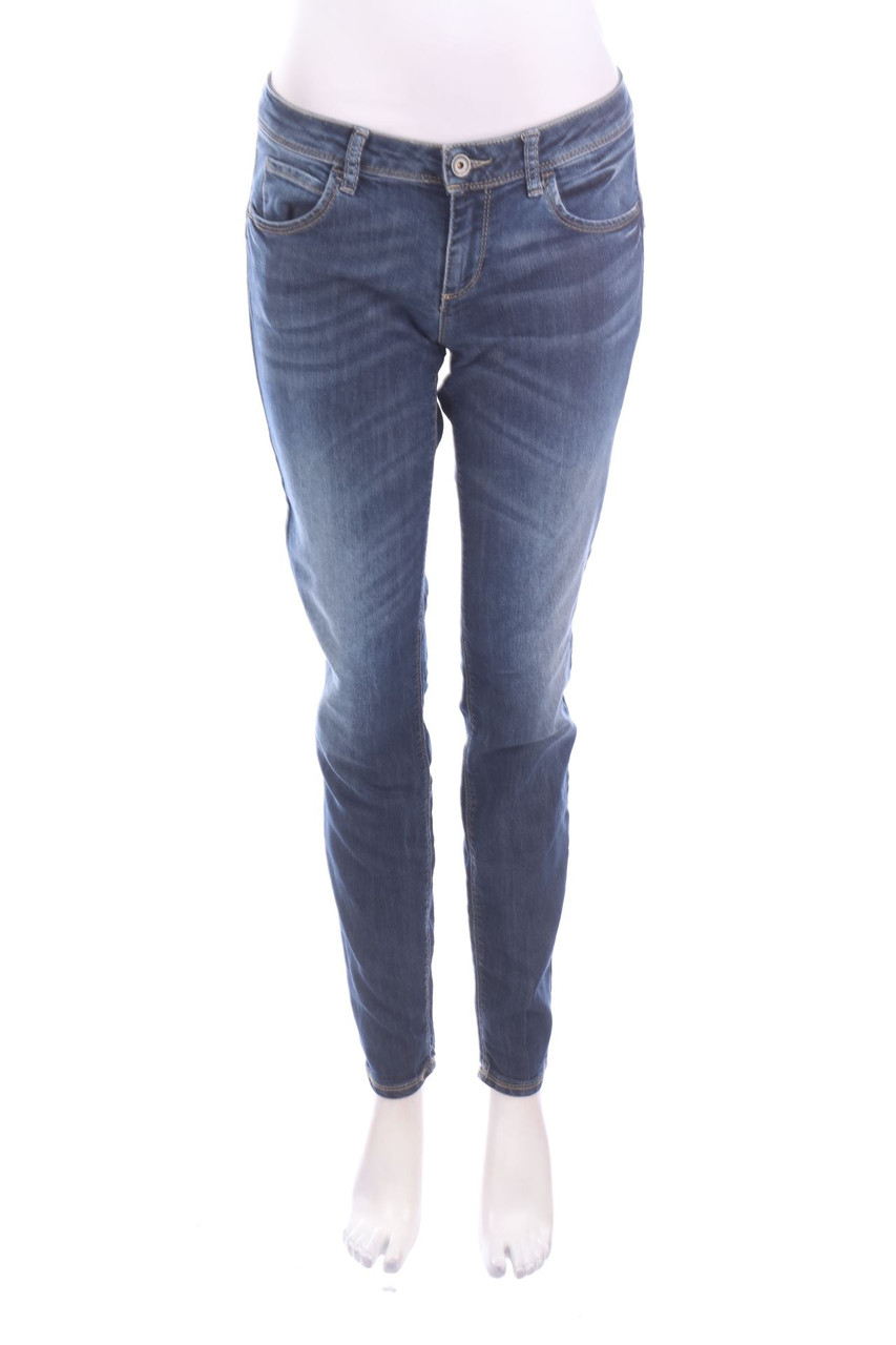 BENETTON JEANS - Dark Denim Skinny-Jeans - L
